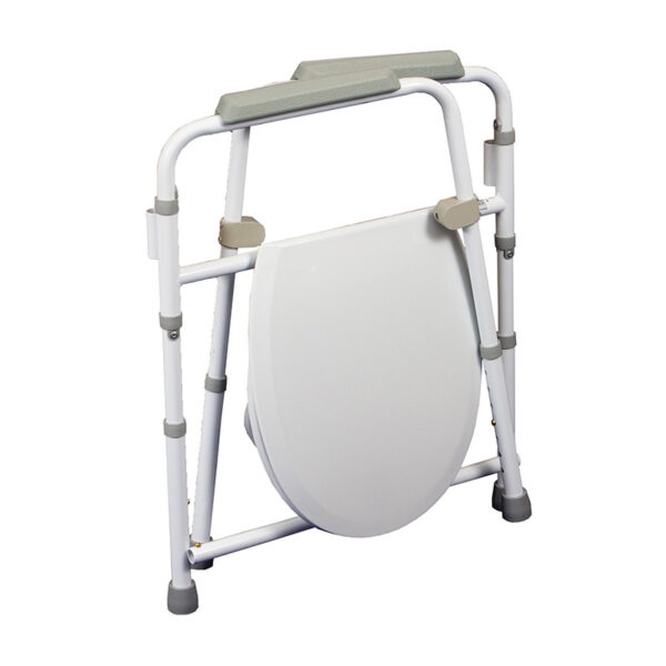 2 in 1 Folding Commode/Over Toilet Aid - Image 2